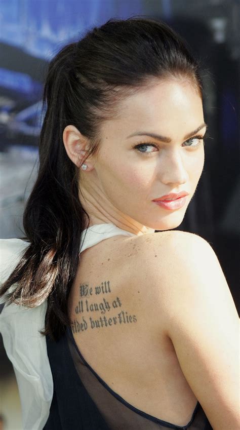 megan fox side tattoo